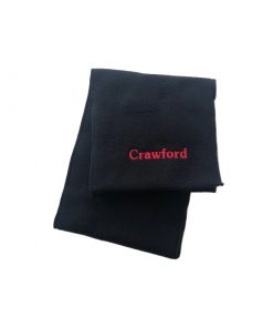 Crawford Scarf Black Jnr Length