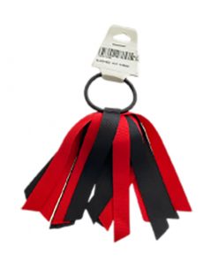 Hair Ribbon Blk/Red