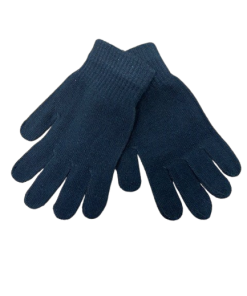 Plain Black Gloves
